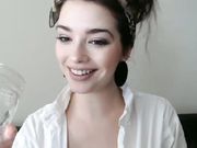 Be My Daddy While I Choke On Dildo And Play With My Cunt