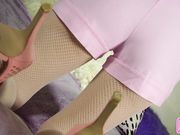 Humiliatrix – Princess Missy Lets Piggy Sneak Pussy Peeks up Her Sexy Shorts