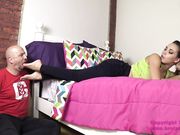 Sasha Foxxx — Old Man Worships A Bratty Princess