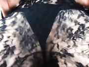 Ceara Lynch - Black Catsuit  Glasses