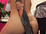 Badlittlegrrl - Gaping My Ass With The Inflatable