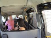 Alexa Tomas FakeTaxi Cock teasing stunner gets big facial