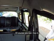 Azura Alii - Fake Taxi Panty stuffing redhead love a good rough fucking