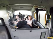Azura Alii, Piggy Mouth - Fake Taxi Filthy ass fucking anal sex threesome