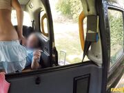Candice Demellza - Fake Taxi  babe fucked and sprayed with cum