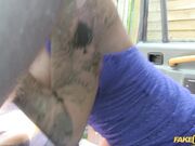 Chantelle Fox - FakeTaxi Tight ass hole gets fucked again in taxi return