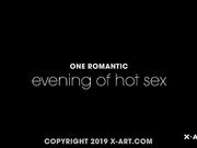 Nella Jones - X-ART Tiny Blonde Hot Sex Romantic Evening