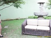 Celiny - TesteDeFudelidade.com - Nymphet has anal sex with married gardener