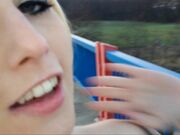 Lucy-Cat - MyDirtyHobby.com  Nude exhibitionism on the street in broad daylight