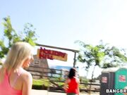 Brittany Sexton, Callie Cobra, Missi Daniels - FuckTeamFive.com - Fresh milkat the Farmers Market