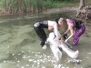 Carmen Rivera Entertainment - Nothing For Pantywasters - Chapter Two - Carmen Rivera, Miss Emelie Bentley, Bagman Lorenso van Vacuum, Pfeifenkopf