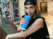 Kristina Sweet - Blowjob In A Fitting Room, Oral Creampie, Swallows Cum