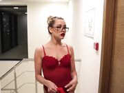 Kristina Sweet - Hot¡ Escort Girl Came To The Hotel And Made A Juicy Blowjob
