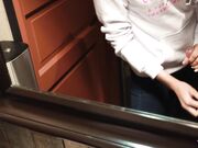 Kristina Sweet - Public Amateur Teenager Blowjob In Toilet