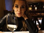 Kristina Sweet - Public Blowjob He Cum In My Mouth In The Toilet In A Restaurant