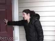 LostBets -  Elizabeth Julie and Lily play Strip High Card