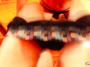 DickForLily - Balcony Fucked in a Tight Young Pussy - Blowjob from Teen Girlfriend