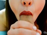 DickForLily - Blowjob from a Pretty Girl. the Sperm Flows by Dick