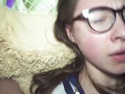 DickForLily - CUMSHOT AT THE FACE OF HER STEPDAUGHTER FOR BAD BEHAVIOR - 
