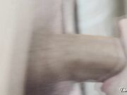 DickForLily - Close up Sensual Lick Foreskin Huge Cum on Face Day 18 