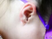 DickForLily - Greedily Sucks Cock and Licks Foreskin Oral Creampie Swallowed Day 19