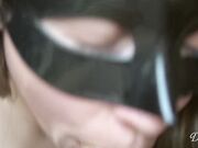 DickForLily - HOT FRENCH GIRL PLAYS WITH FORESKIN CUM ON TONGUE