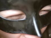 DickForLily - HOT FRENCH GIRL PLAYS WITH FORESKIN CUM ON TONGUE