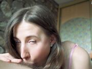 DickForLily - MORNING BLOWJOB FROM YOUNG BEAUTY-THROATPIE