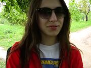 DickForLily - PUBLIC PICKUP FUCKED SLUT FOR 300 FAKE DOLLARS IN THE PARK AND CUM IN MOUTH