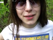 DickForLily - PUBLIC PICKUP FUCKED SLUT FOR 300 FAKE DOLLARS IN THE PARK AND CUM IN MOUTH