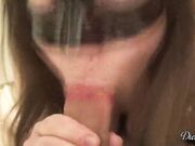 DickForLily - Step Sister makes Deep Sloppy Blowjob and Cum in Mouth -