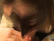 DickForLily - Student Relaxed the Landlord with a Blowjob and Licked the Eggs with Sperm