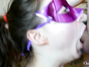 DickForLily - Young Girl Extremely Deep Sucks my Cock and the Foreskin- Huge Cum