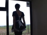 Wanilianna - French maid in nylon stockings