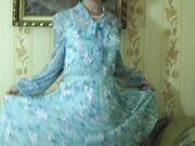 Wanilianna - Vintage dress of the 40's and FF nylon stockings