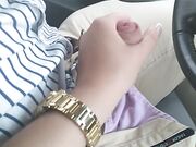 Annabellerogers - Giving Husband A Handjob While He Drives