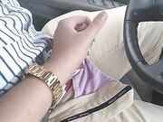 Annabellerogers - Giving Husband A Handjob While He Drives