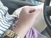 Annabellerogers - Giving Husband A Handjob While He Drives