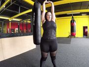 Manyvids - Anastasia Lux - Boxing Workout Session 