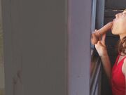 Naomi Dee - Backyard Blowjob