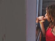 Naomi Dee - Backyard Blowjob