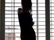 Naomi Dee - Silhouette Stripdance And Voyeur BJ