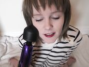 Sydney Harwin -  First Time Using Wand