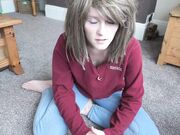 Sydney Harwin -  Homeless Girl Fists Herself For Food