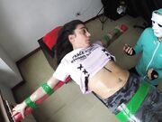 Octopus - 2 VIDEO PACK - The Sister DON'T LAUGH CHALLENGE! & JULIA FIRST TIME UPPER BODY