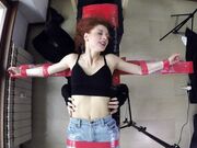Octopus - Redhead Dancer Giulia - Cross - First Time Upperbody