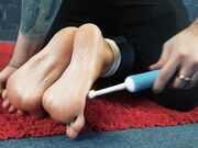 RussianFetish - Long tickling procedures with Rose's big feet and arches