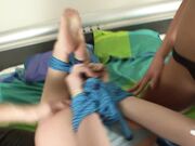 TicklingBoutique - Squirell gets what she deserves. Lera's tickle-revenge