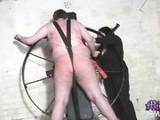 Mistress Jemstone - Matt Endures The Pain Wheel