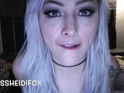 heidifox - Cum On My Tongue Compliation